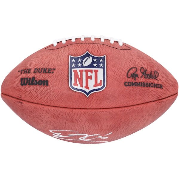 Donovan McNabb Philadelphia Eagles Autographed Fanatics Authentic Duke Full Color Football - The Ballers Bank