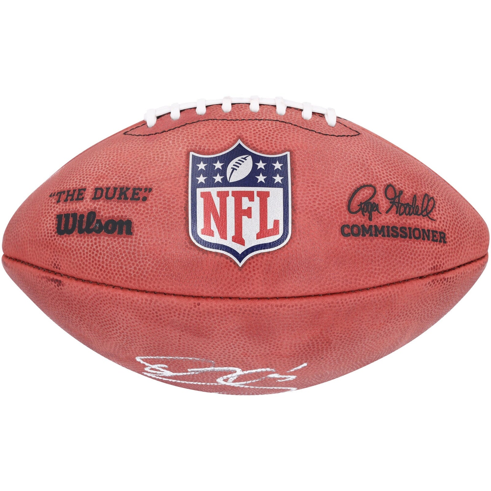Donovan McNabb Philadelphia Eagles Autographed Fanatics Authentic Duke Full Color Football - The Ballers Bank