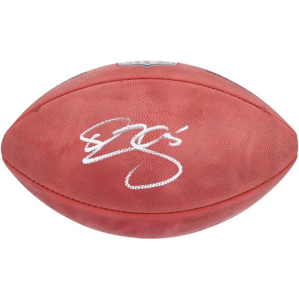 Donovan McNabb Philadelphia Eagles Autographed Fanatics Authentic Duke Full Color Football - The Ballers Bank