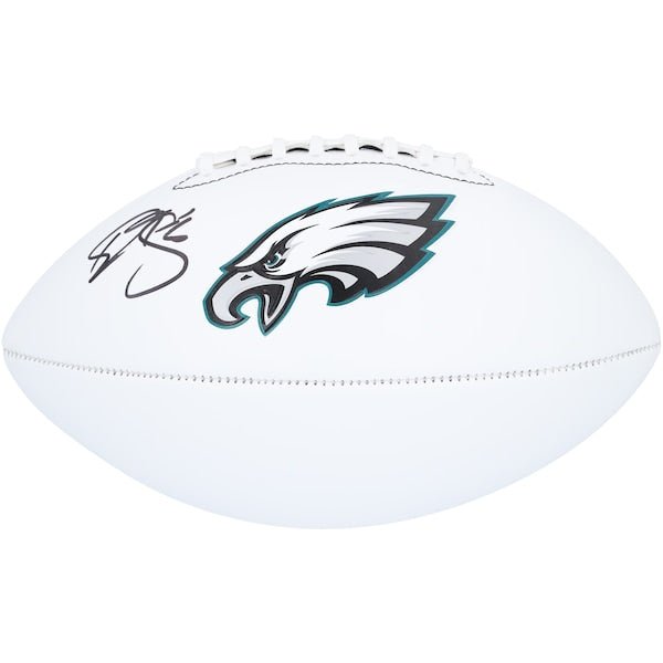 Donovan McNabb Philadelphia Eagles Autographed Fanatics Authentic Franklin White Panel Football - The Ballers Bank
