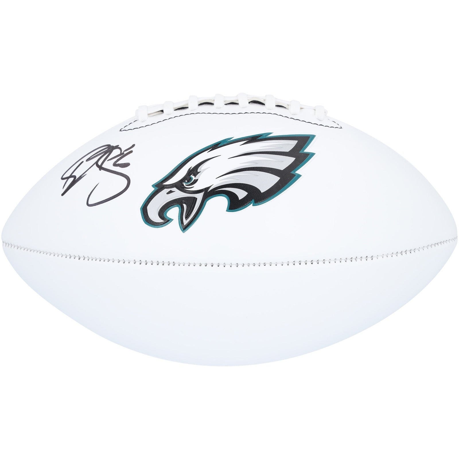 Donovan McNabb Philadelphia Eagles Autographed Fanatics Authentic Franklin White Panel Football - The Ballers Bank
