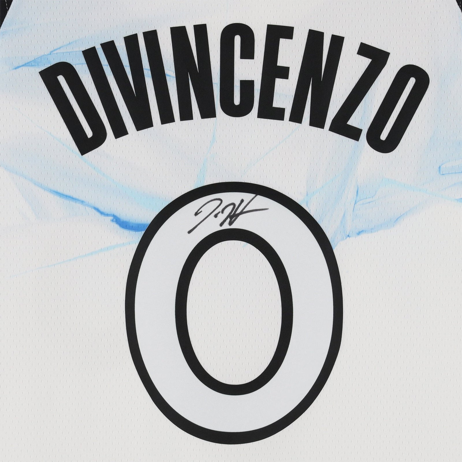 Donte DiVincenzo Minnesota Timberwolves Autographed Fanatics Authentic White Nike 2024 - 25 City Edition Swingman Jersey - The Ballers Bank