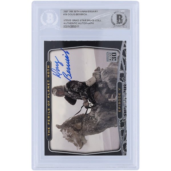 Doug Beswick Star Wars Autographed 2007 Topps Anniversary 19 BAS Authenticated Card - The Ballers Bank