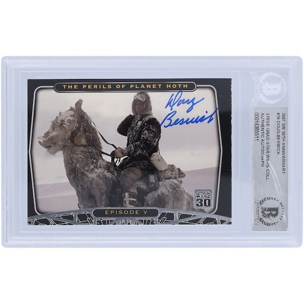 Doug Beswick Star Wars Autographed 2007 Topps Anniversary 19 BAS Authenticated Card - The Ballers Bank