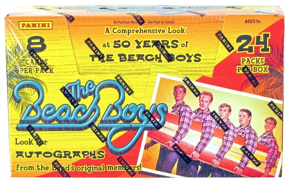 2013 Panini The Beach Boys Hobby Box (Ships Sealed Only)