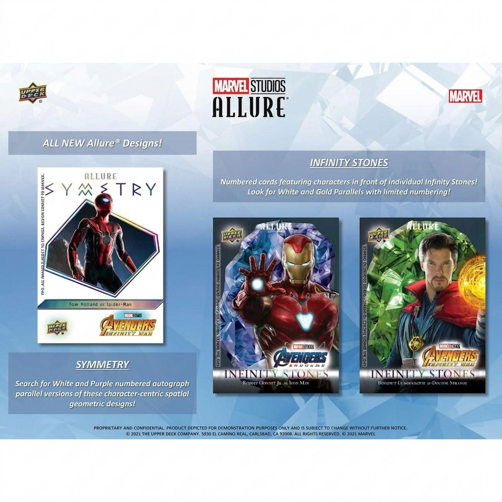 2022 Upper Deck Marvel Studios Allure Blaster Box (Ships Sealed Only)