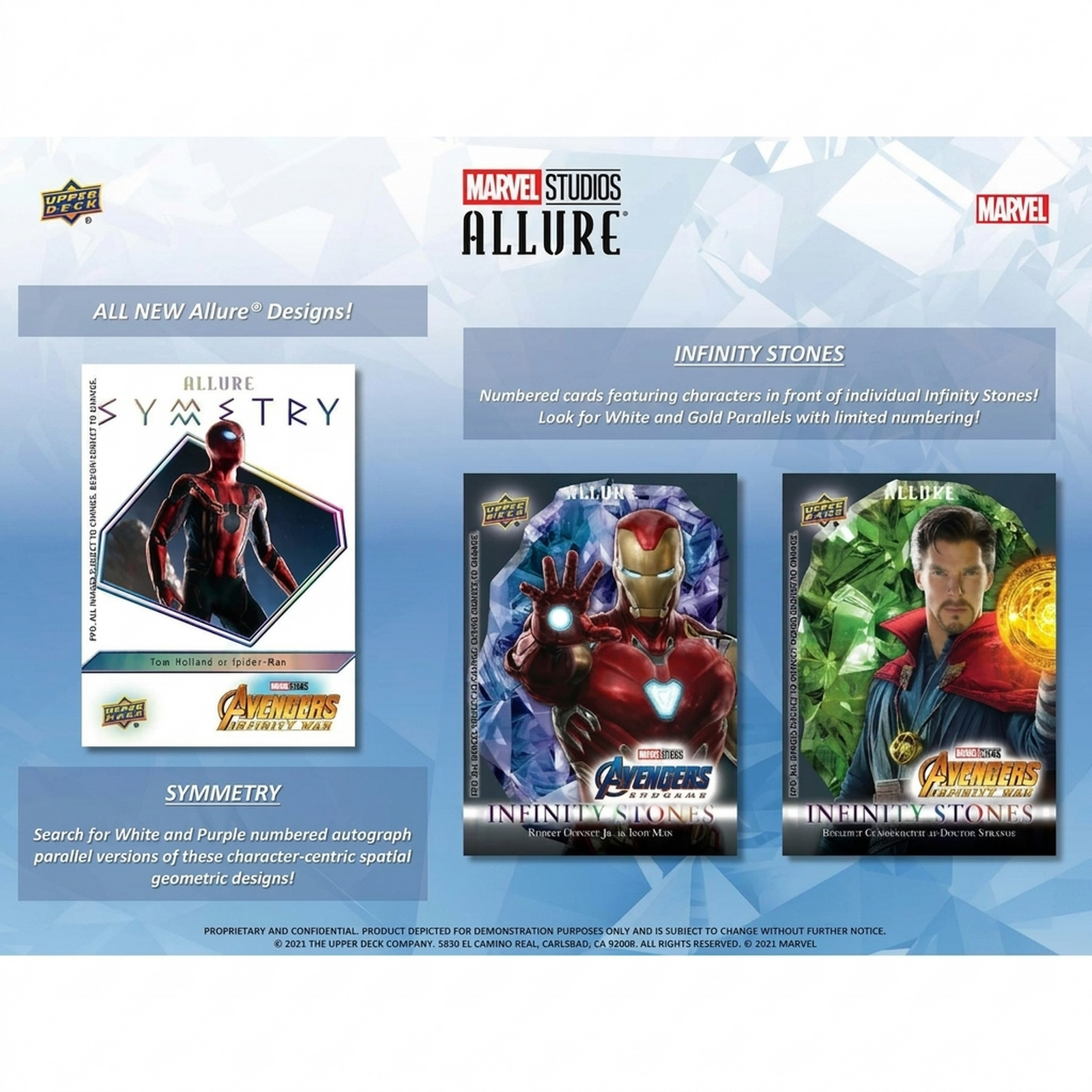 2022 Upper Deck Marvel Studios Allure Hobby 20 Box Case (Ships Sealed Only)