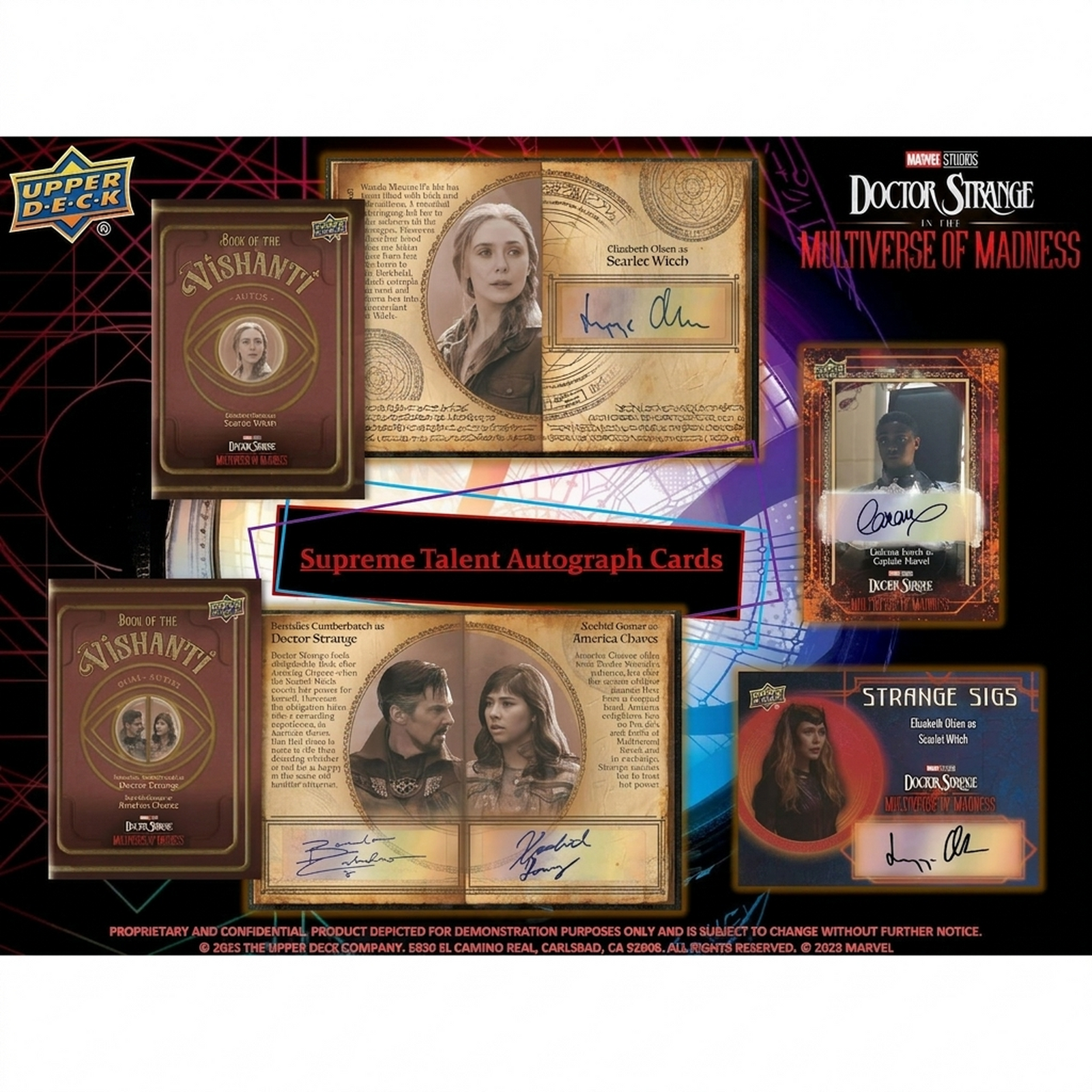 2023 Upper Deck Marvel Studios Doctor Strange Multiverse of Madness Hobby Box (Ships Sealed Only)