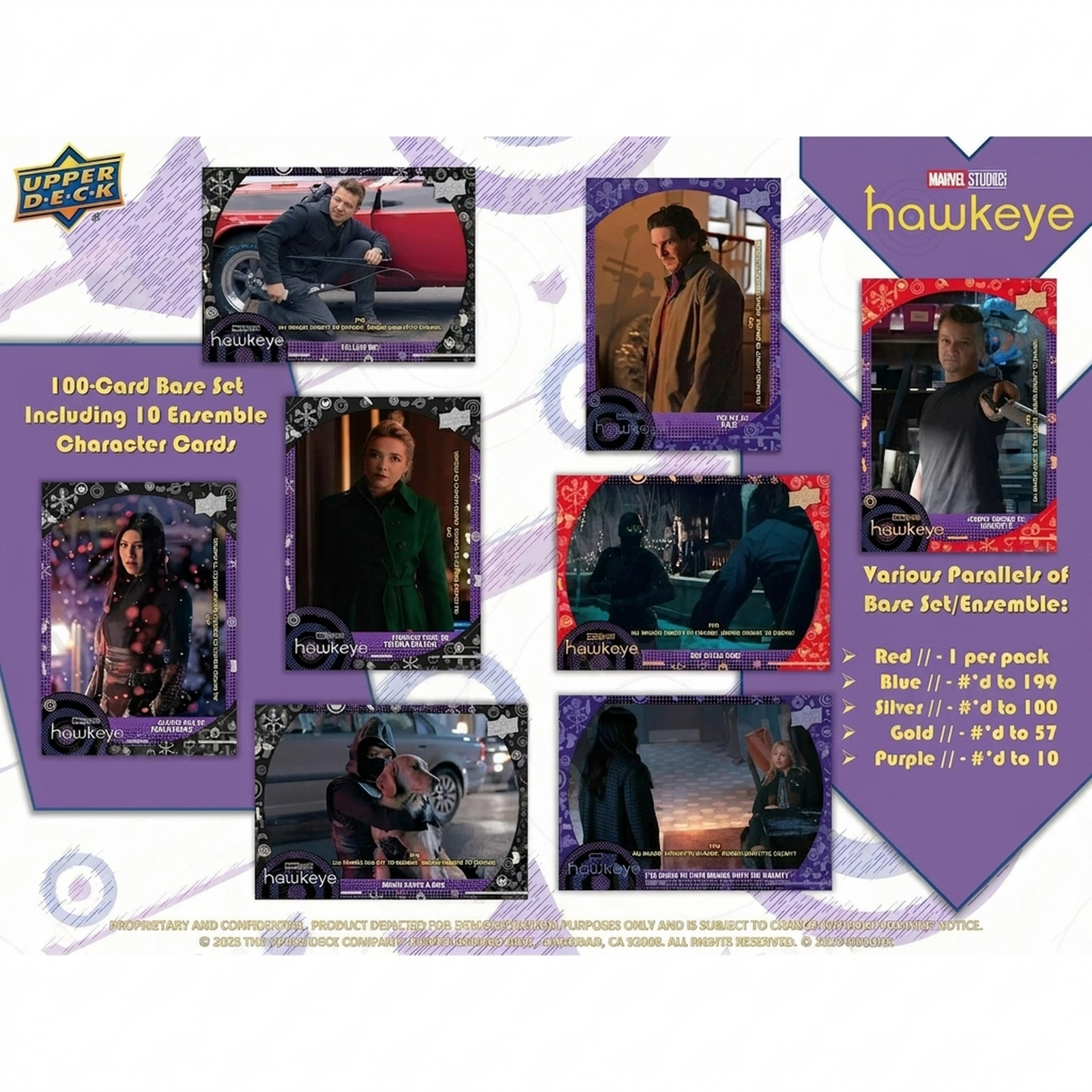 2023 Upper Deck Marvel Studios Hawkeye Hobby Box (Ships Sealed Only)