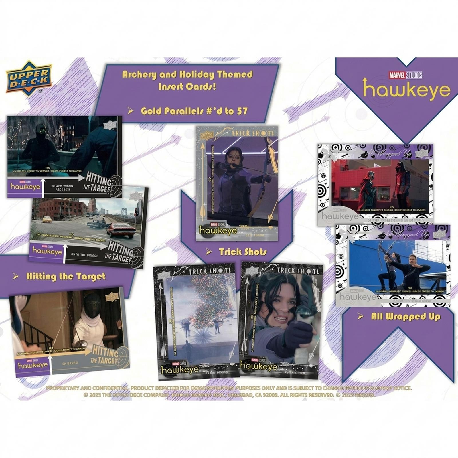 2023 Upper Deck Marvel Studios Hawkeye Hobby Box (Ships Sealed Only)