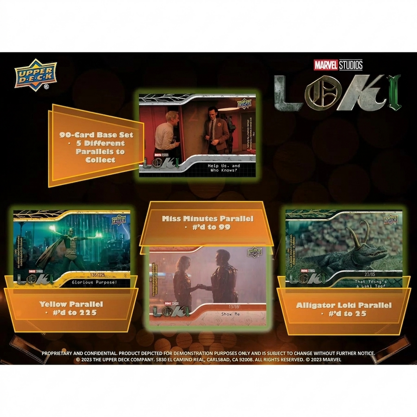 2023 Upper Deck Marvel Studios Loki Hobby Box (Ships Sealed Only)