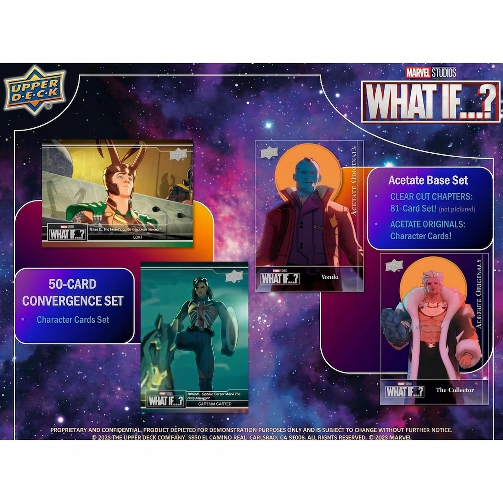 2023 Upper Deck Marvel Studios What If Hobby Box (Ships Sealed Only)
