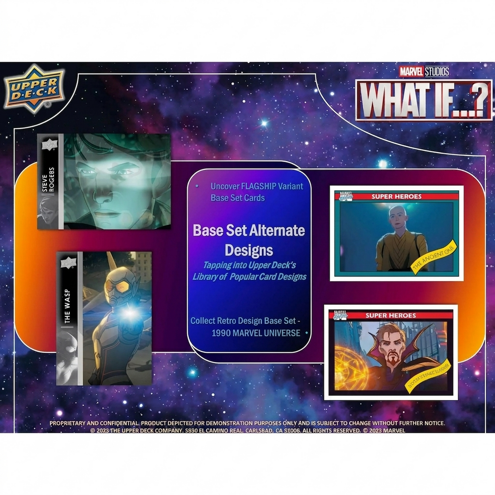 2023 Upper Deck Marvel Studios What If Hobby Box (Ships Sealed Only)