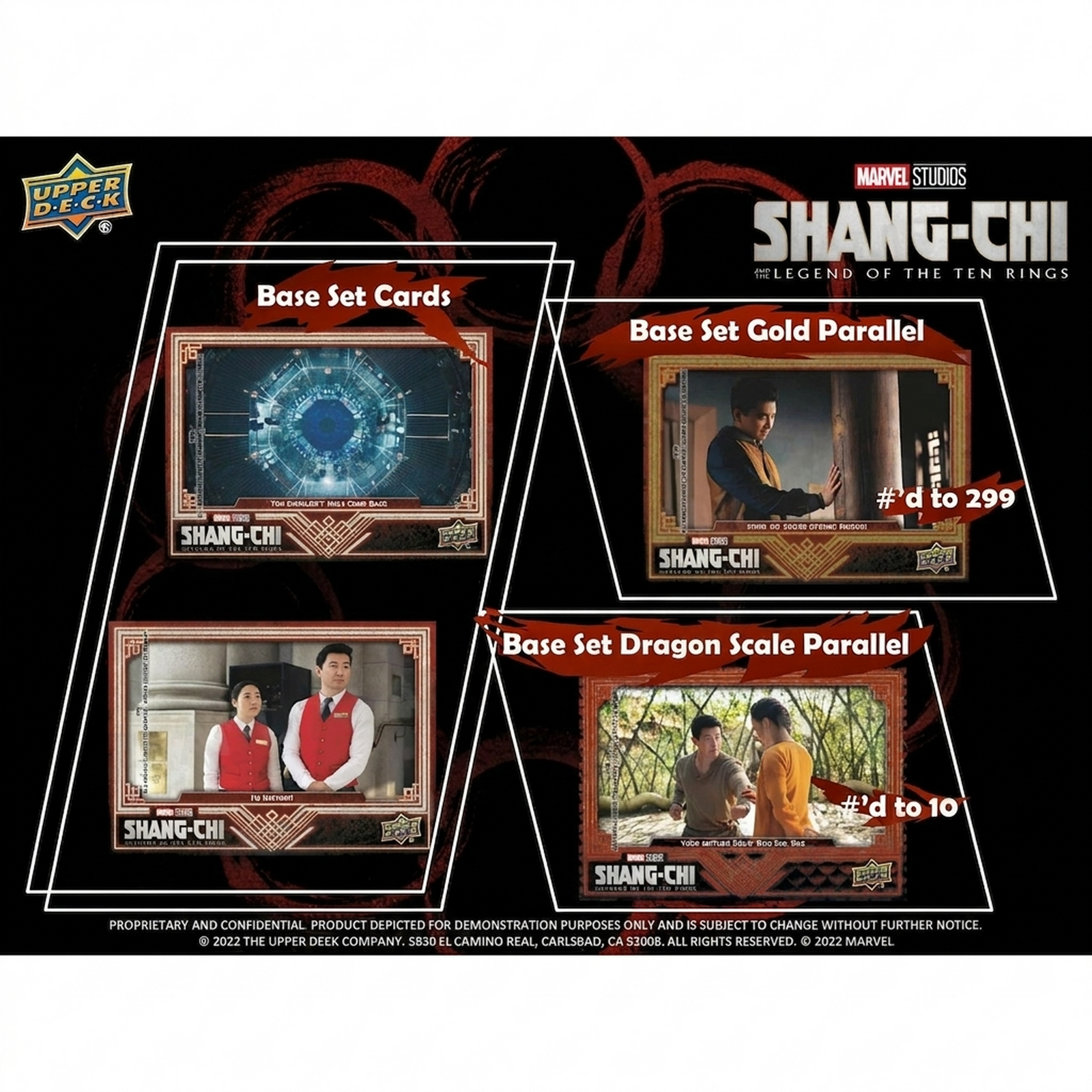 2023 Upper Deck Shang Chi and the Legend of the Ten Rings Hobby Box (Ships Sealed Only)