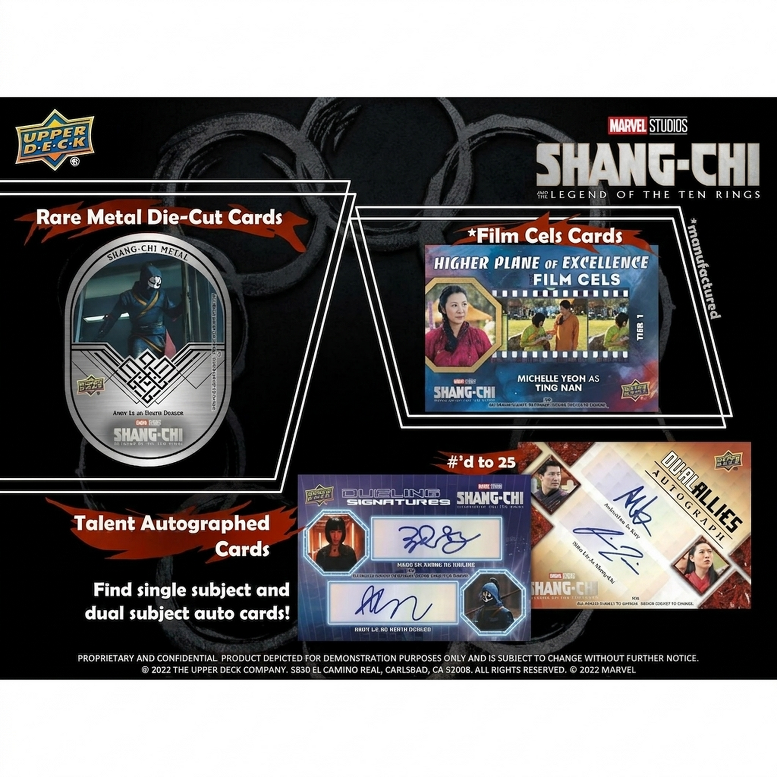2023 Upper Deck Shang Chi and the Legend of the Ten Rings Hobby Box (Ships Sealed Only)