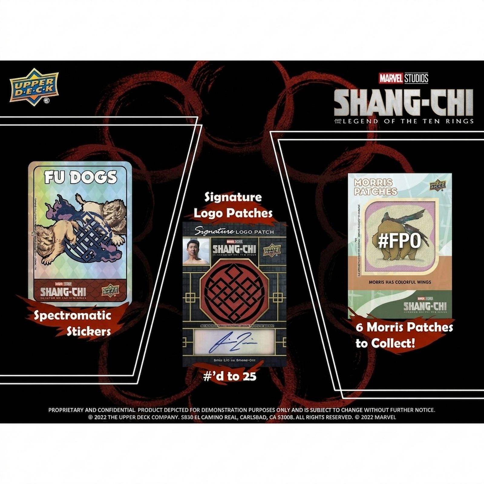 2023 Upper Deck Shang Chi and the Legend of the Ten Rings Hobby Box (Ships Sealed Only)