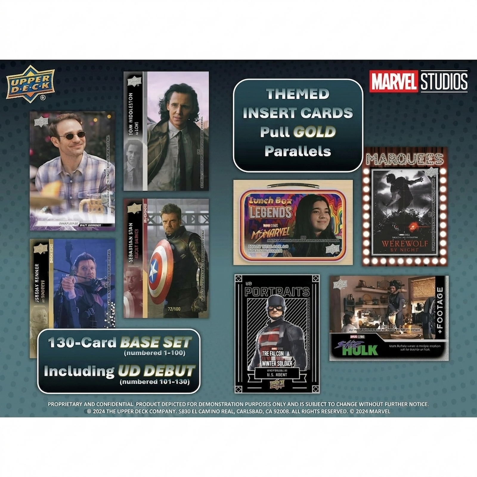 2024 Upper Deck Marvel Studios Series 1 Hobby Box (Ships Sealed Only)