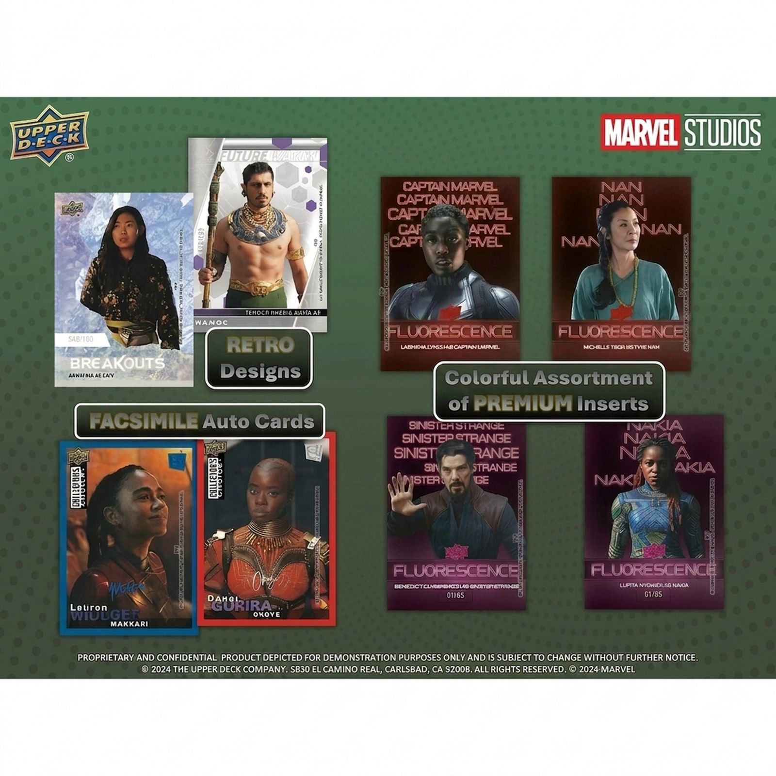 2024 Upper Deck Marvel Studios Series 2 Cinematic Trading Cards Hobby Box (Ships Sealed Only)