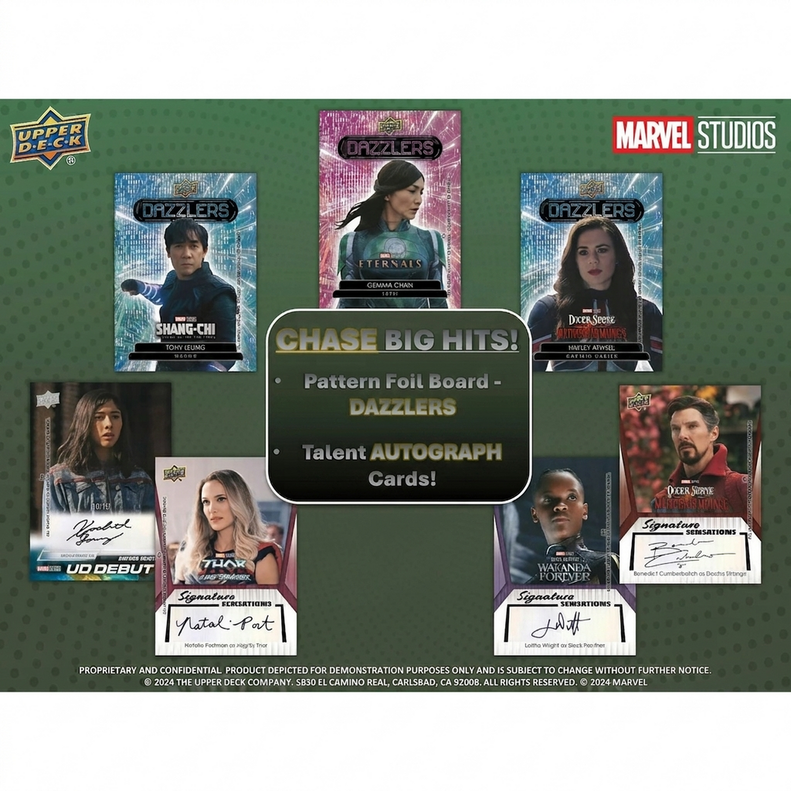 2024 Upper Deck Marvel Studios Series 2 Cinematic Trading Cards Hobby Box (Ships Sealed Only)