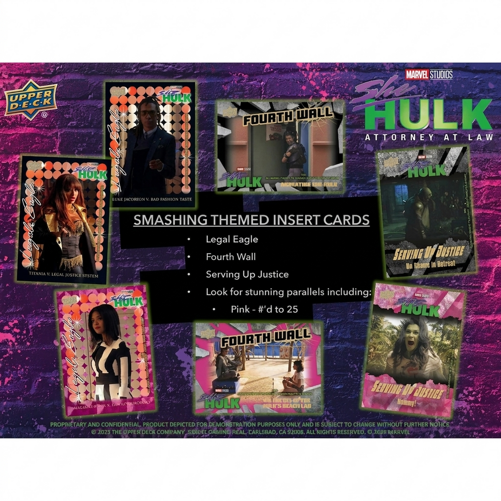 2024 Upper Deck Marvel Studios She Hulk Trading Cards Hobby Box (Ships Sealed Only)
