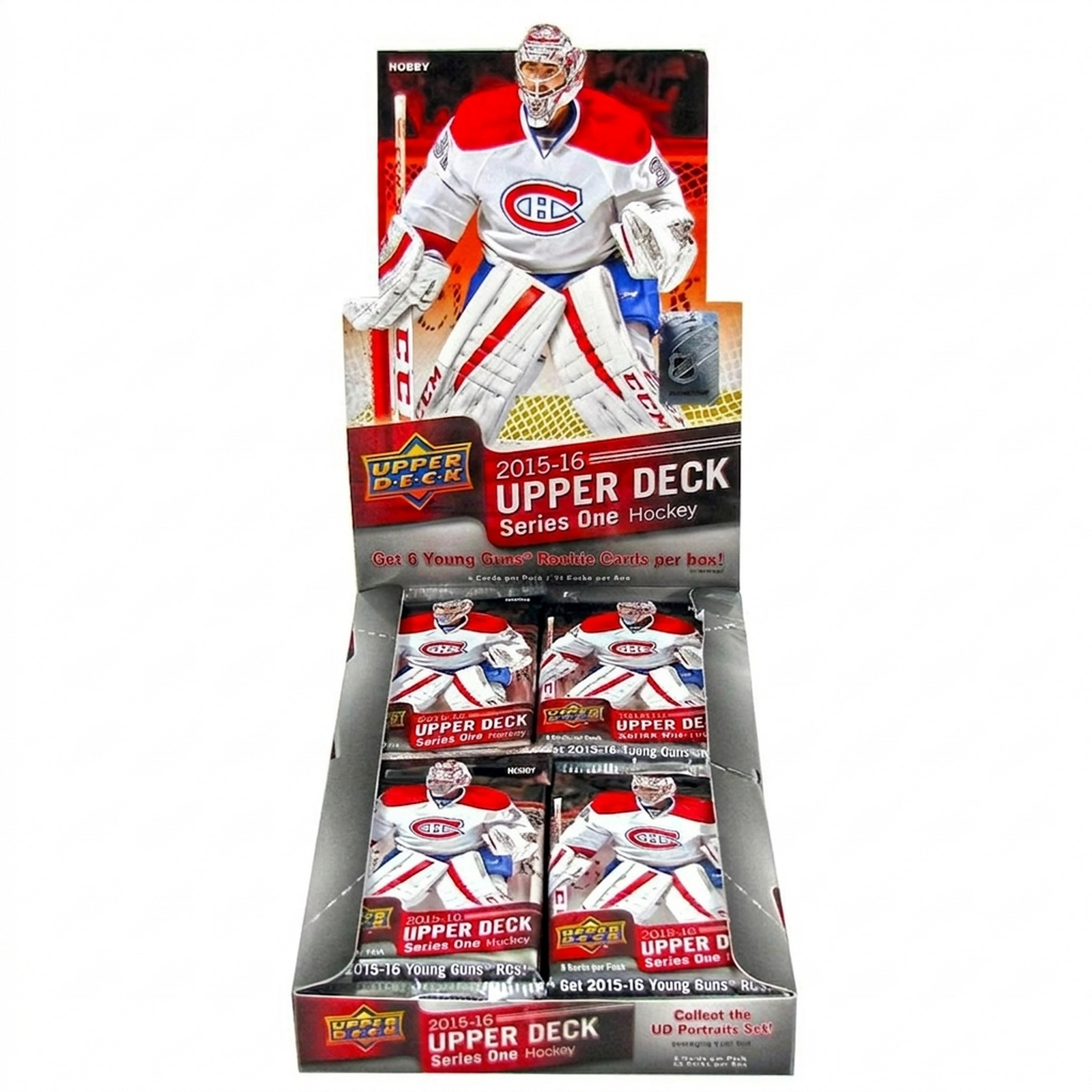 2015 16 Upper Deck Series 1 Hockey Hobby Box (Ships Sealed Only)