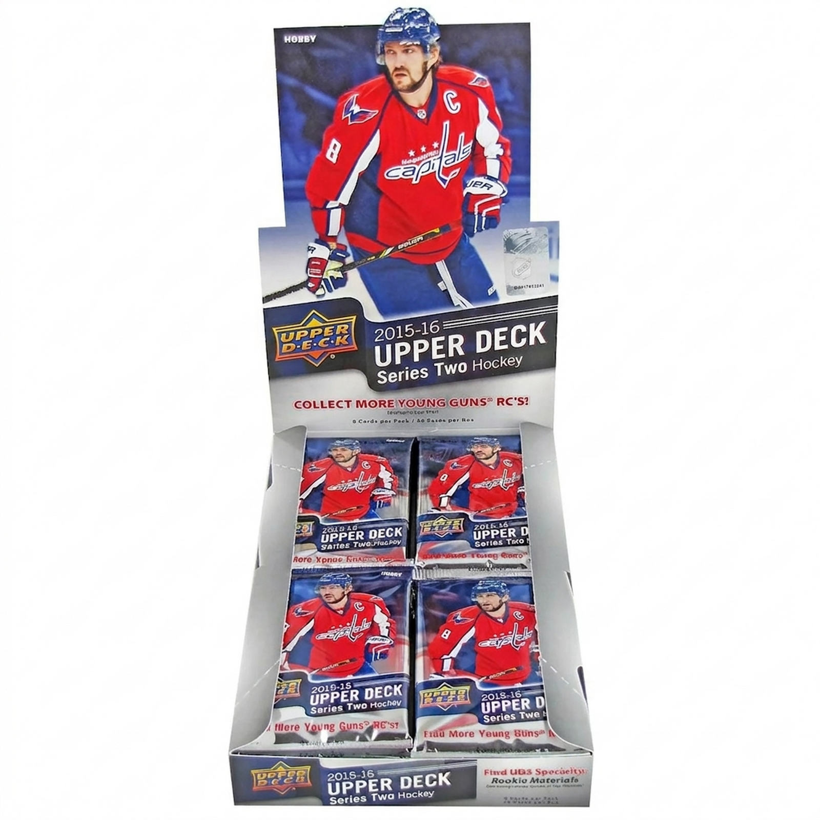 2015 16 Upper Deck Series 2 Hockey Hobby Box (Ships Sealed Only)