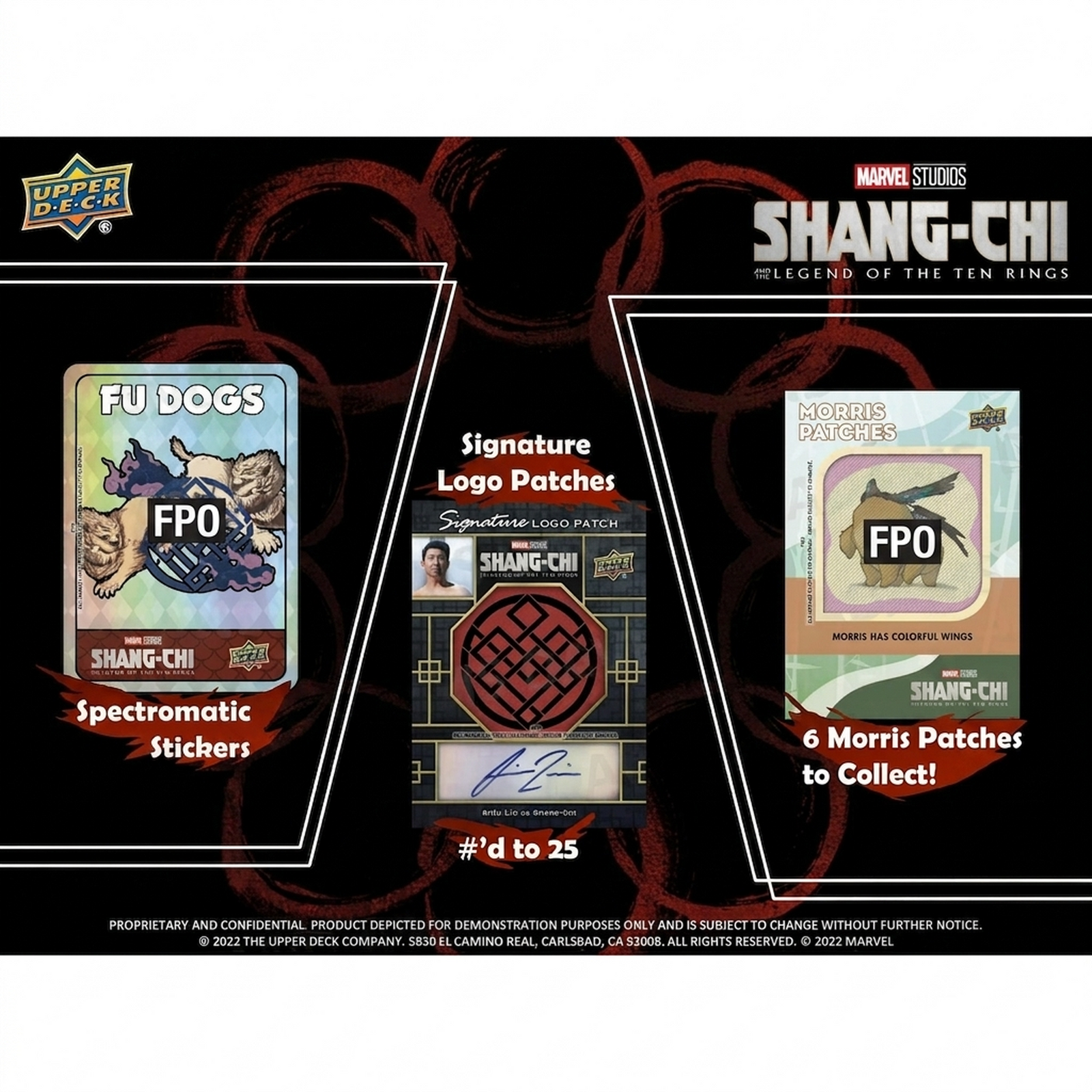 Upper Deck Marvel Shang Chi and the Legend of the Ten Rings 2023 Hobby 12 Box Case (Ships Sealed Only)