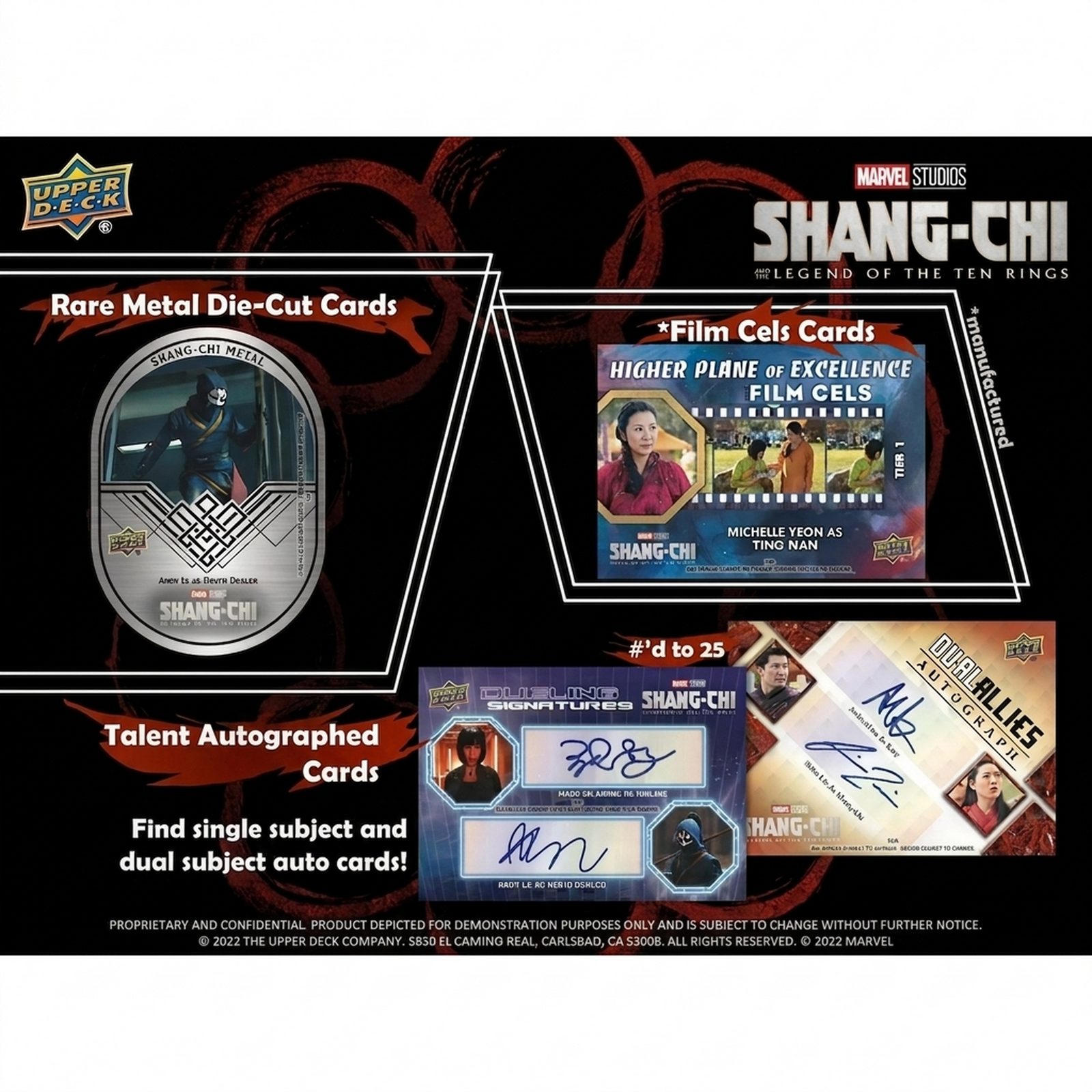 Upper Deck Marvel Shang Chi and the Legend of the Ten Rings 2023 Hobby 12 Box Case (Ships Sealed Only)