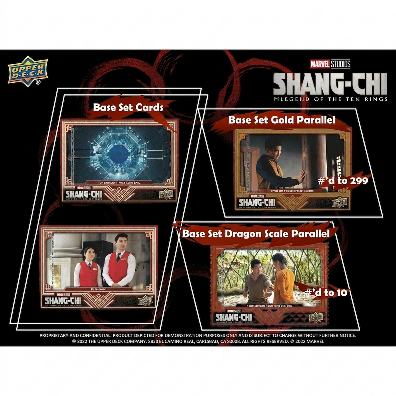 Upper Deck Marvel Shang Chi and the Legend of the Ten Rings 2023 Hobby 12 Box Case (Ships Sealed Only)