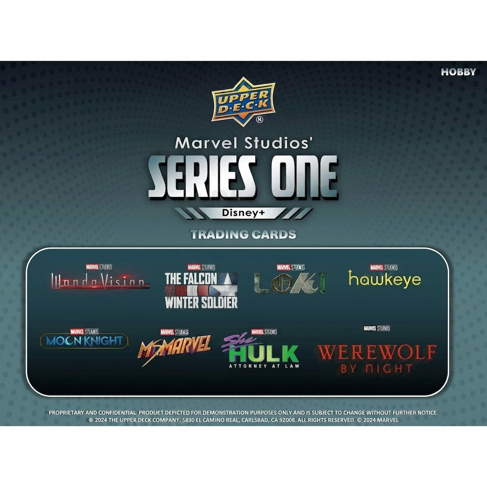 Upper Deck Marvel Studios Series 1 Hobby 6 Box Case 2024 (Ships Sealed Only)