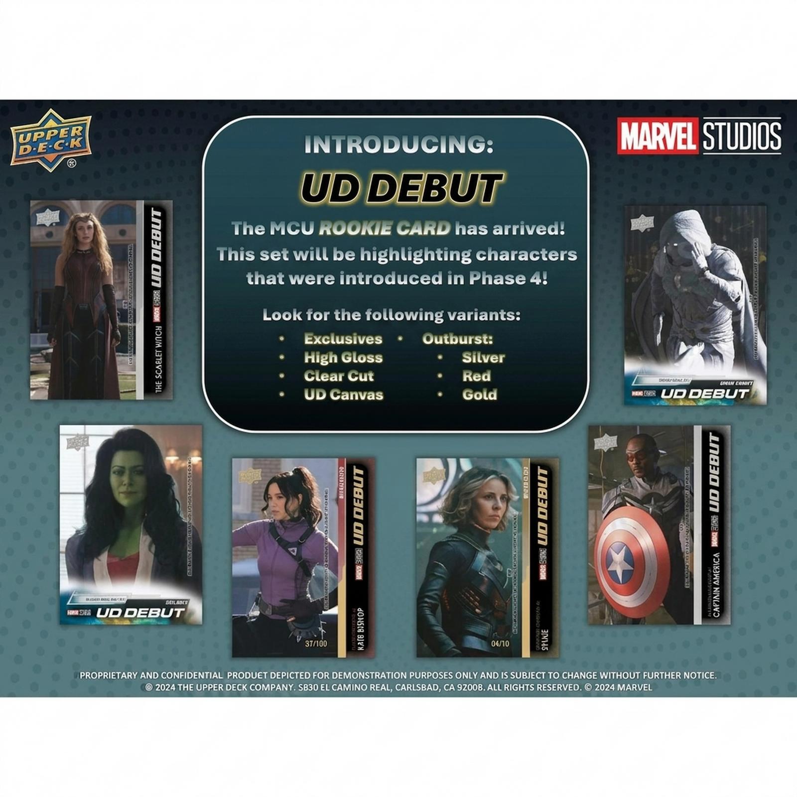 Upper Deck Marvel Studios Series 1 Hobby 6 Box Case 2024 (Ships Sealed Only)