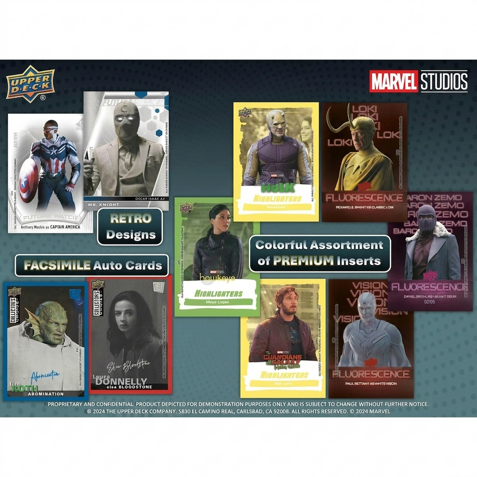 Upper Deck Marvel Studios Series 1 Hobby 6 Box Case 2024 (Ships Sealed Only)