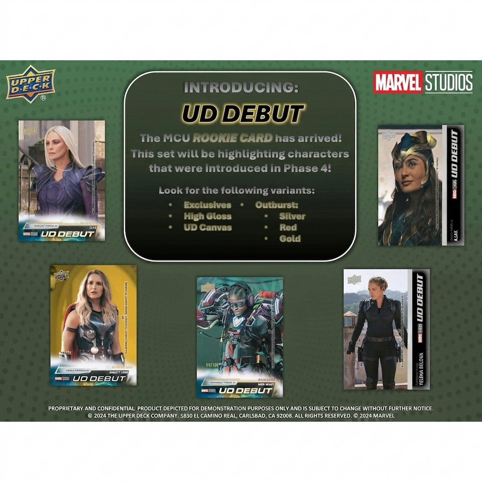 Upper Deck Marvel Studios Series 2 Cinematic Trading Cards Hobby 6 Box Case (Ships Sealed Only)