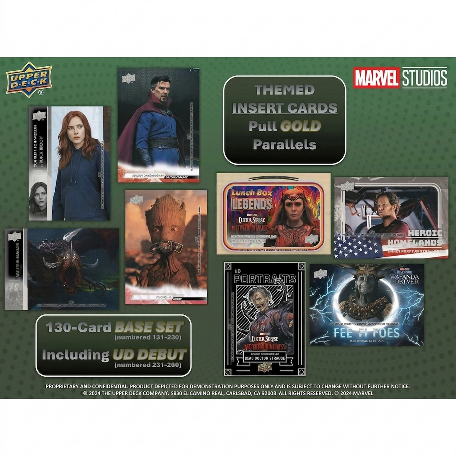 Upper Deck Marvel Studios Series 2 Cinematic Trading Cards Hobby 6 Box Case (Ships Sealed Only)