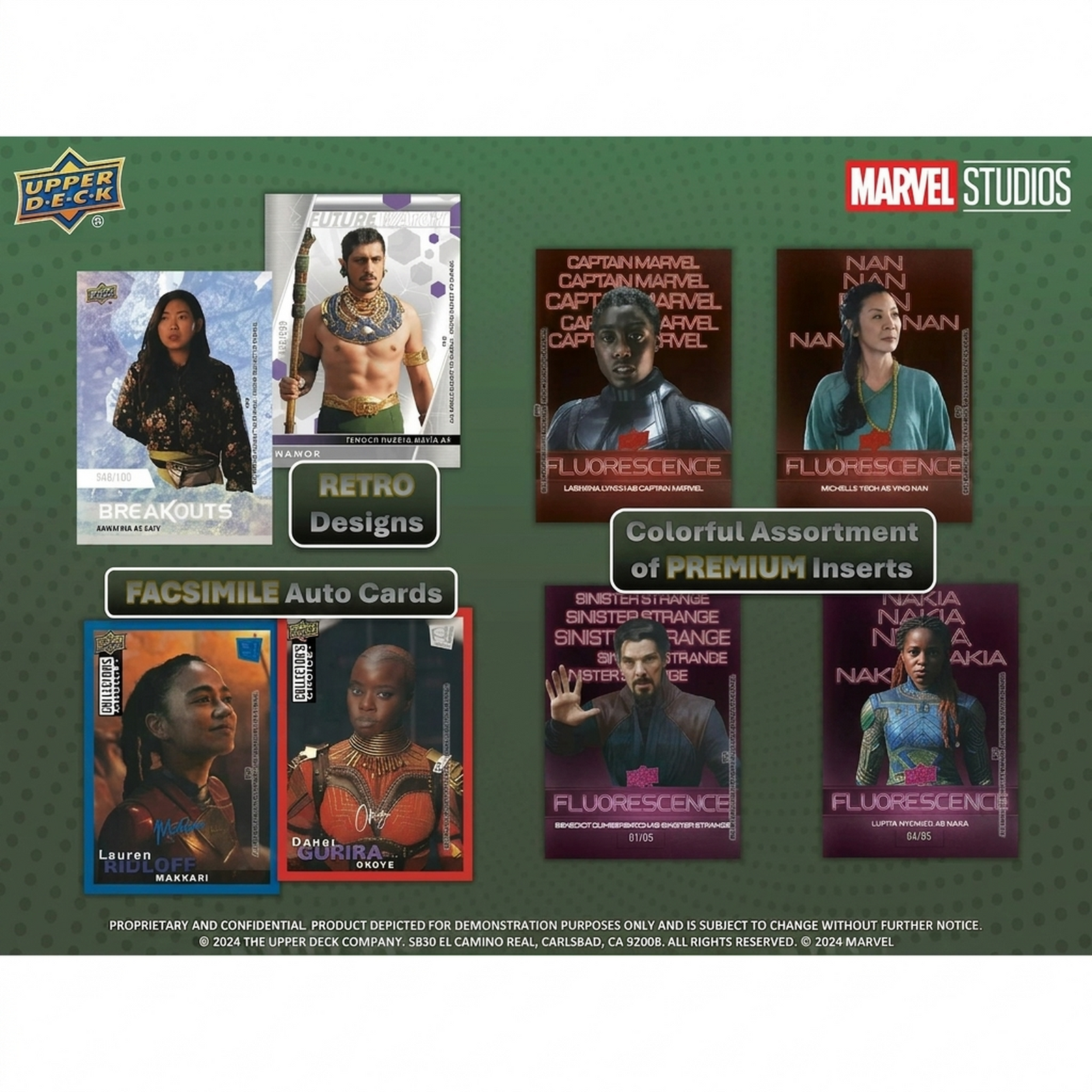 Upper Deck Marvel Studios Series 2 Cinematic Trading Cards Hobby 6 Box Case (Ships Sealed Only)