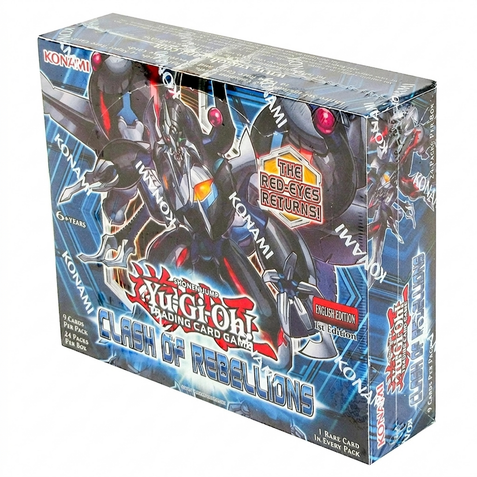 Yu Gi Oh Clash of Rebellions 1st Edition Booster Box (Ships Sealed Only)