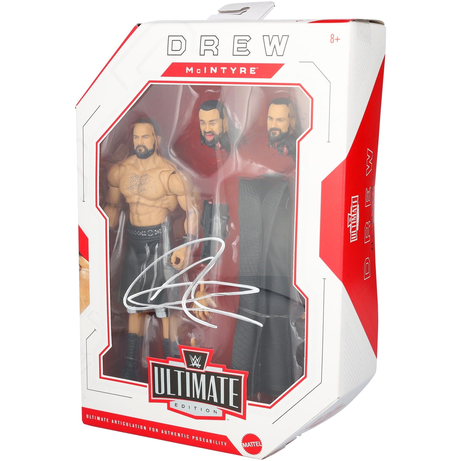 Drew McIntyre WWE Autographed Fanatics Authentic Mattel Ultimate Edition Wave 26 Action Figure - The Ballers Bank