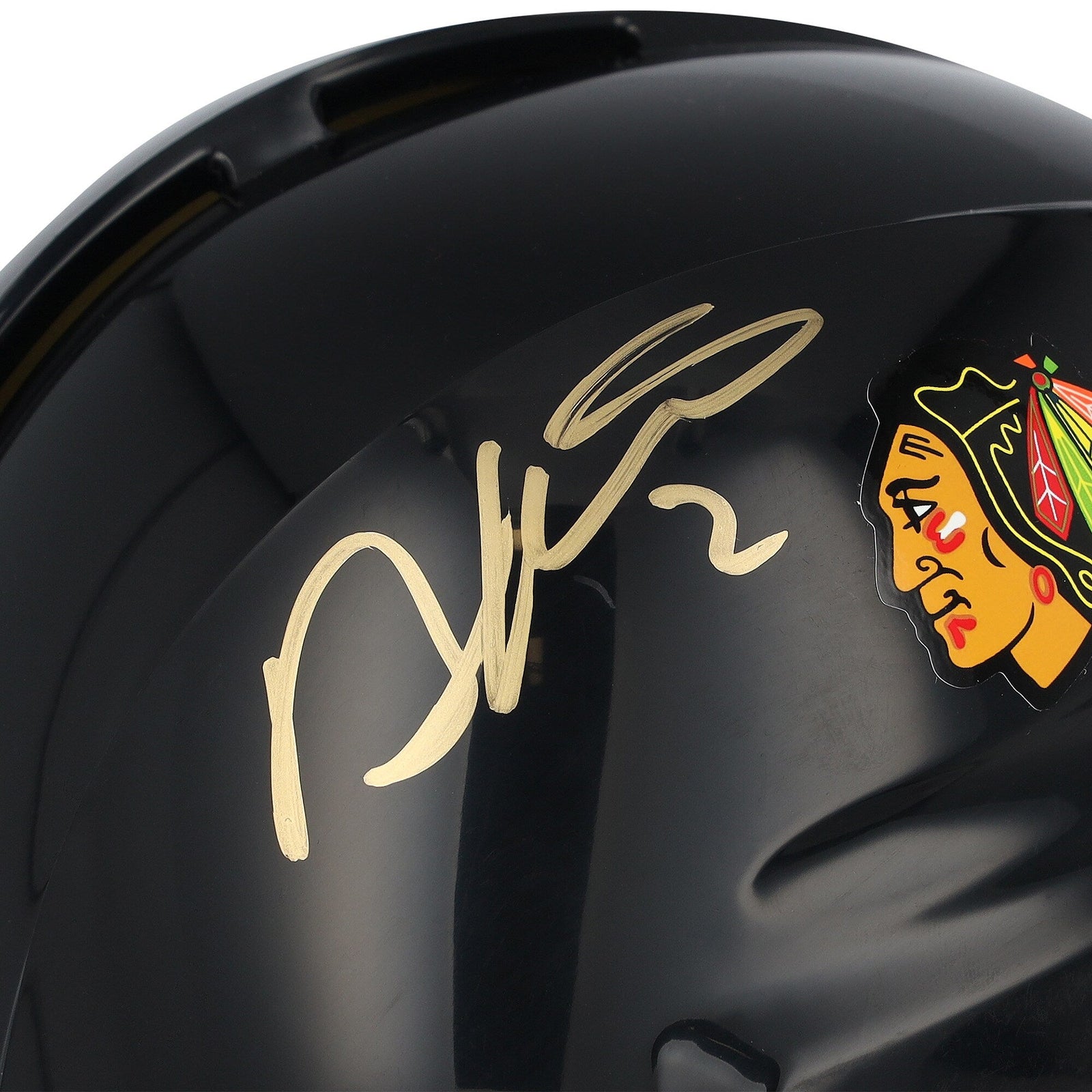 Duncan Keith Chicago Blackhawks Autographed Fanatics Authentic Black Mini Helmet - The Ballers Bank