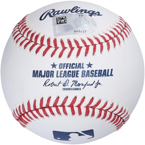Dustin May Los Angeles Dodgers Autographed Fanatics Authentic Baseball with "MLB Debut 8 - 2 - 19" Inscription - The Ballers Bank