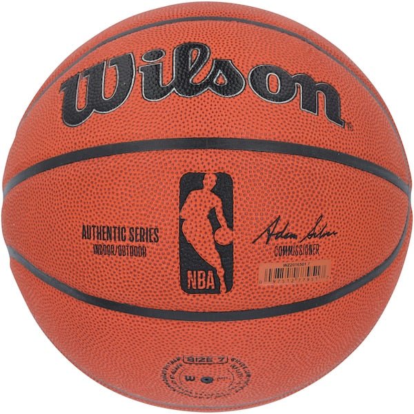 Dylan Harper San Antonio Spurs Autographed Fanatics Authentic Wilson Authentic Series Indoor/Outdoor Basketball - The Ballers Bank