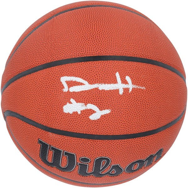Dylan Harper San Antonio Spurs Autographed Fanatics Authentic Wilson Authentic Series Indoor/Outdoor Basketball - The Ballers Bank