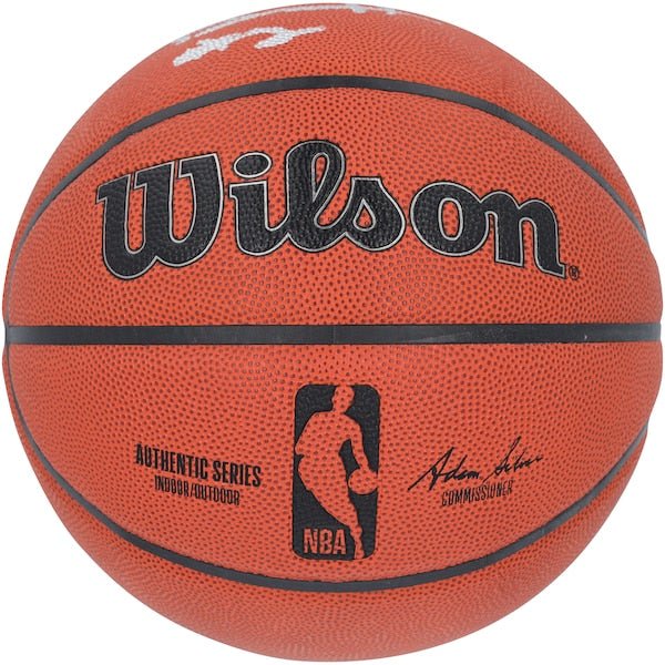 Dylan Harper San Antonio Spurs Autographed Fanatics Authentic Wilson Authentic Series Indoor/Outdoor Basketball - The Ballers Bank