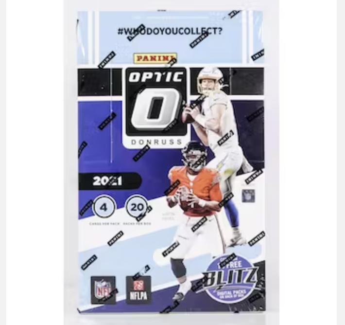 2021 Panini Donruss Optic Football Hobby Trading Cards