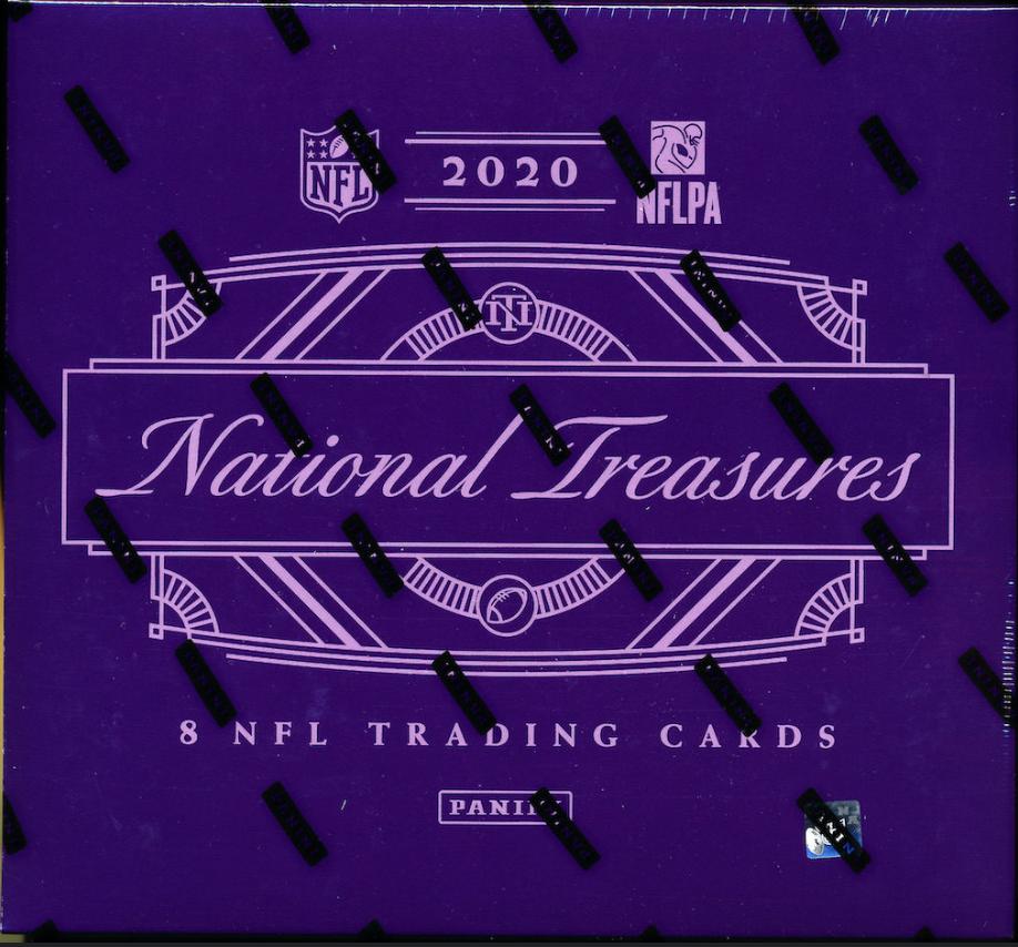2020 Panini National Treasures Football Trading Cards