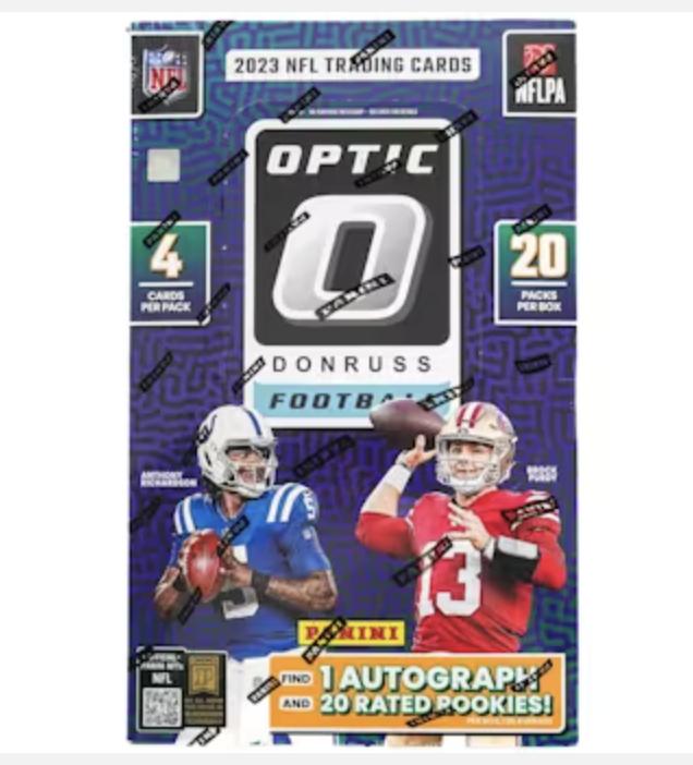 2023 Panini Donruss Optic Football Hobby Trading Cards