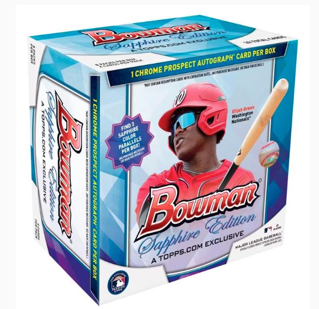 2023 Topps Bowman Baseball Sapphire Trading Cards
