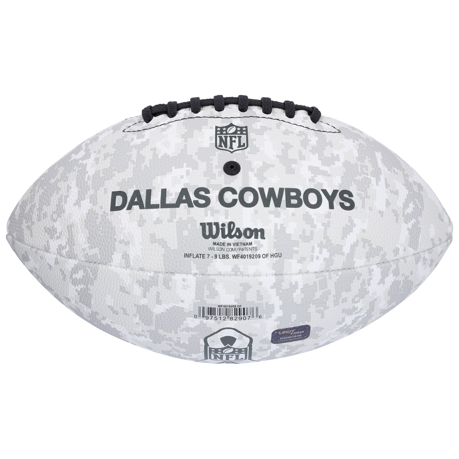 Emmitt Smith Dallas Cowboys Autographed Fanatics Authentic 2024 Salute To Service Wilson Football - The Ballers Bank
