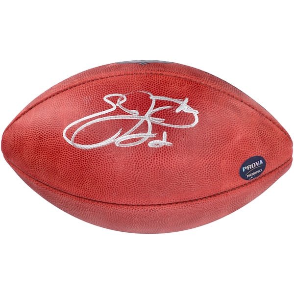Emmitt Smith Dallas Cowboys Fanatics Authentic Autographed Wilson Duke Full Color Football - The Ballers Bank
