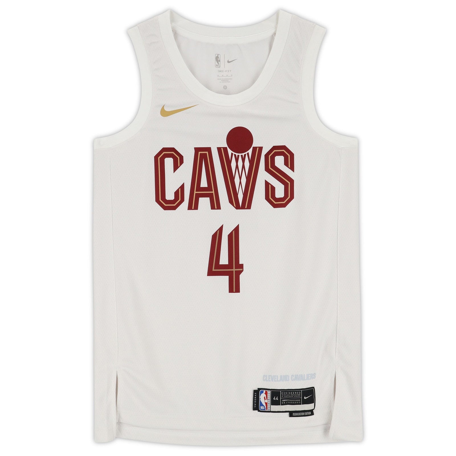 Evan Mobley Cleveland Cavaliers Autographed Fanatics Authentic Nike White 2022 - 2023 Association Swingman Jersey - The Ballers Bank
