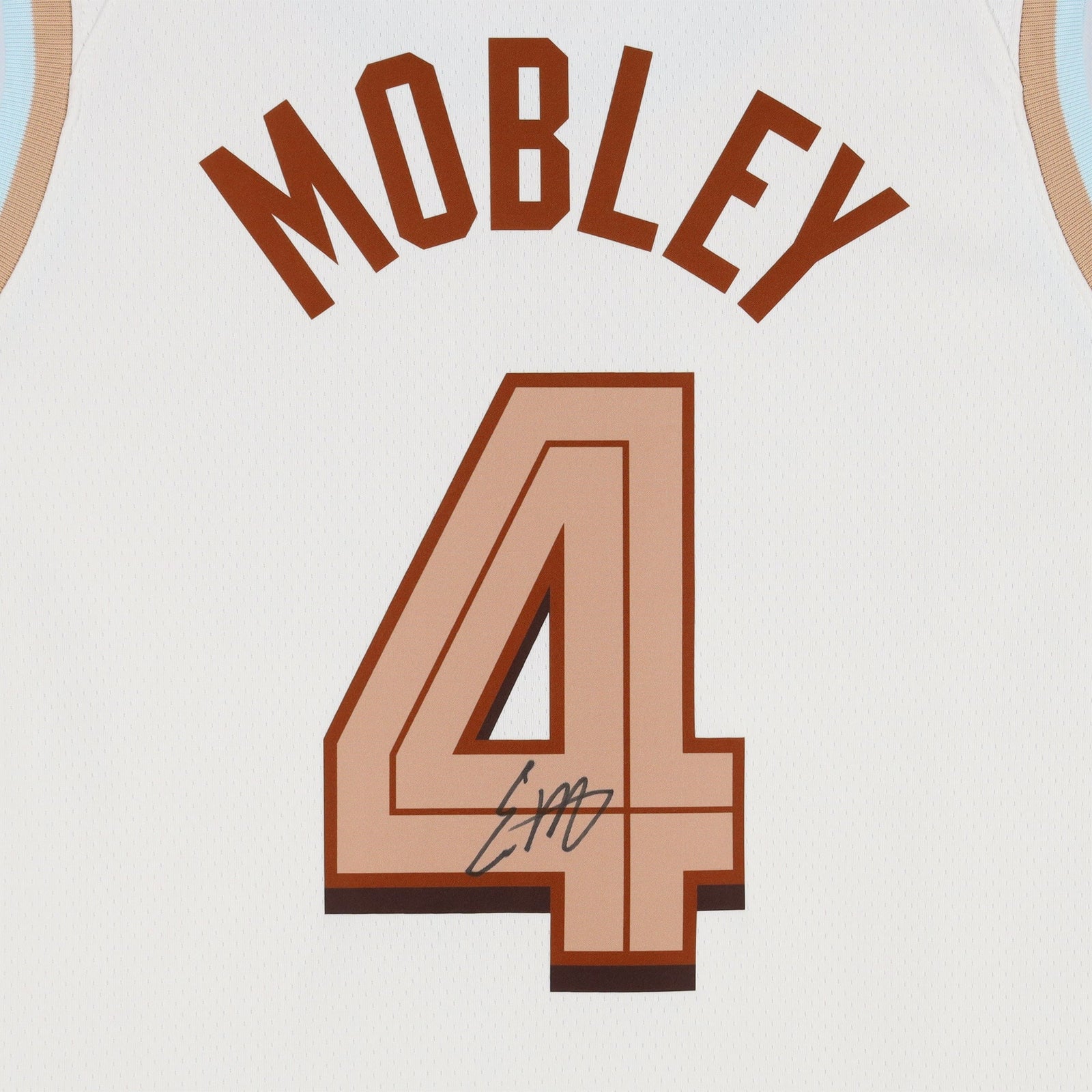 Evan Mobley Cleveland Cavaliers Autographed Fanatics Authentic White Nike 2022 - 23 City Edition Swingman Jersey - The Ballers Bank
